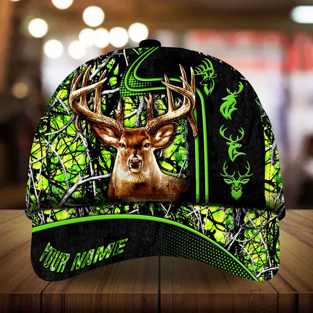 Beautiful Deer Hunting Version Personalized Classic Cap For Daily Outfits Festivals And Thoughtful Gift Giving