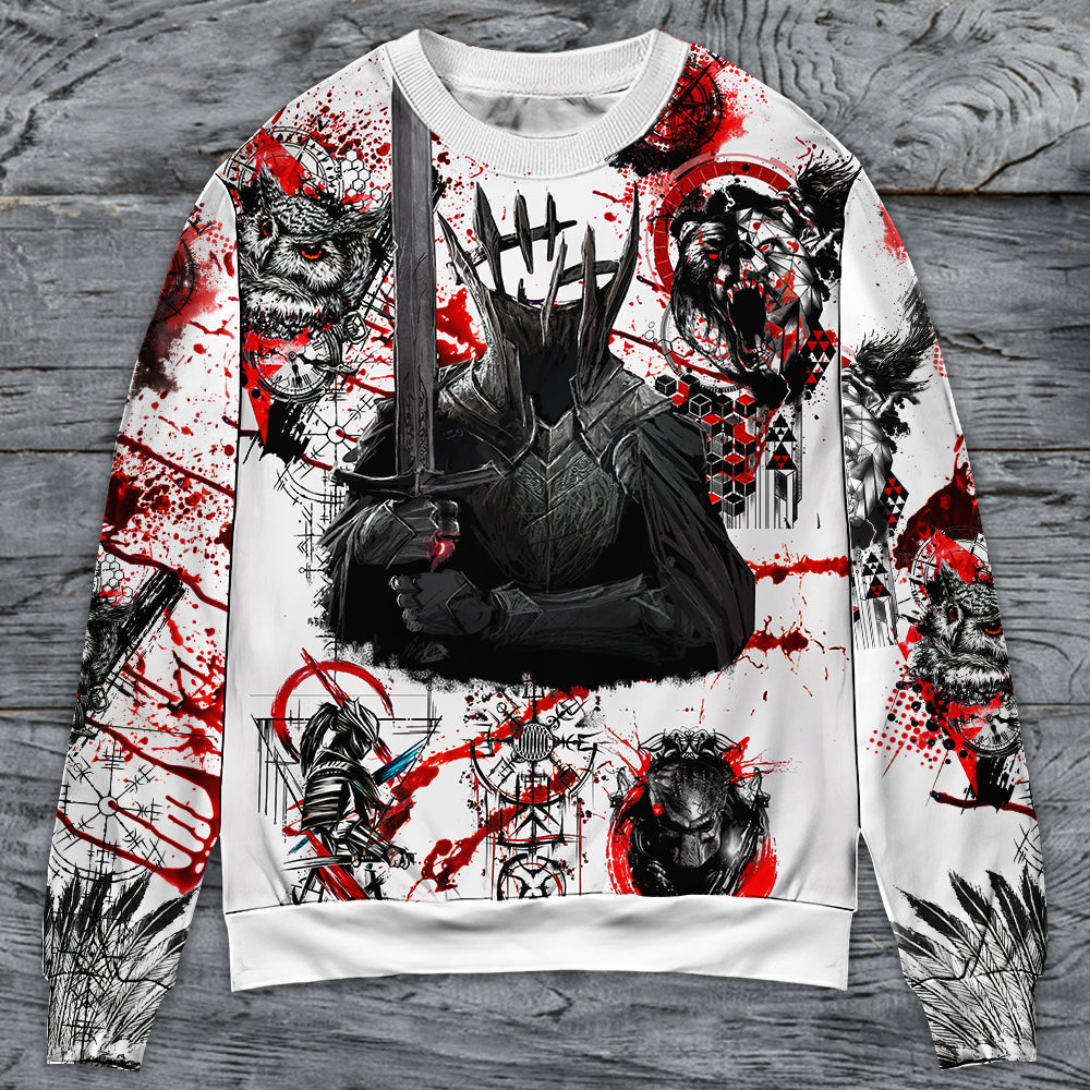 Viking Dare To Fight Knight Sweater For Inspired Outfits Holidays And Relaxed Everyday Comfort