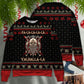 Viking Valhalla Black And Red Sweater For Outdoor Gatherings Weekend Trips And Bold Casual Styling