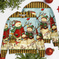 Christmas Cute Snowman Happy Xmas Sweater For Winter Parties Seasonal Adventures And Relaxed Everyday Styling