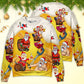 Christmas Santa Holiday Fun Sweater For Winter Celebrations Family Events And Relaxed Seasonal Styling