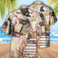 Vintage Butterfly Book Reading Hawaiian Shirt For Warm Weather Adventures And Everyday Comfort