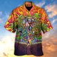 Tropical Coastal Disc Golf Activity Hawaiian Shirt Graphic Artwork Detail For Coastal Travel