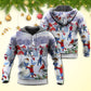 Christmas Children Love Snowman Town Hoodie For Christmas Events Holiday Travel And Comfortable Casual Outfits