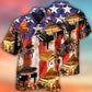 Patriotic Piano Independence Hawaiian Shirt For Tropical Holidays, Outdoor Gatherings, And Everyday Comfort