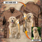 Dog Paw Various Custom Photo Personalized Hawaiian Shirt Pattern Detail For Vacation Travel And Daily Wear