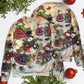 Christmas Couple Snowman Winter Sweater For Family Gatherings Winter Travel And Everyday Seasonal Comfort