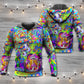 Hippie Mushroom Stay Trippy Hoodie For Festival Adventures Daily Outfits And Gift Giving