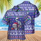 Cat Wreck Tree Blame Doggies Christmas Hawaiian Shirt Artwork View For Weekend Travel And Beach Style