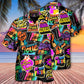 Rainbow Pride Design Hawaiian Shirt Button Front Artwork For Outdoor Gatherings