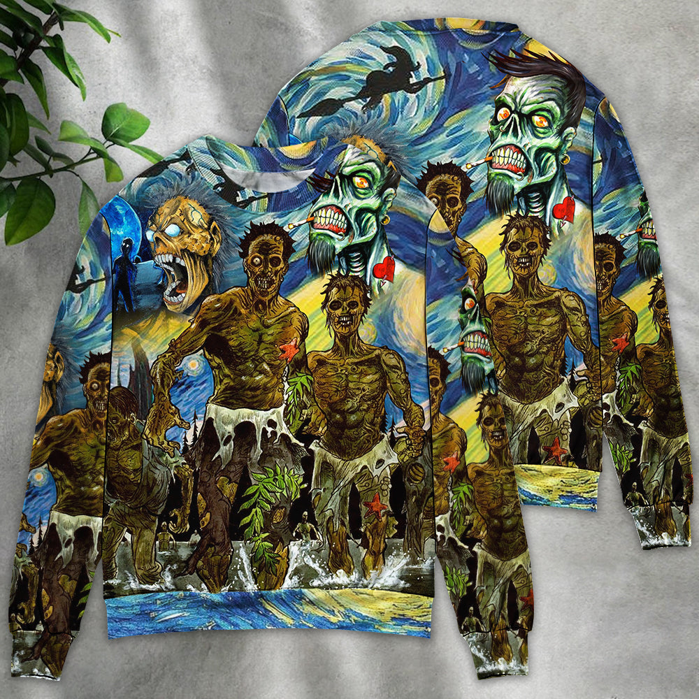 Halloween Funny Night Fantasy Sweater For Halloween Events Weekend Outings And Creative Gift Giving