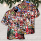 Christmas Santa Snow Village Spirit Giving Hawaiian Shirt For Beach Parties And Weekend Getaways