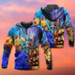Fantasy Dragon Different World Hoodie For Fantasy Art Lovers Travel Activities And Streetwear