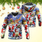 Funny Santa Holiday Hoodie For Festive Streetwear Winter Outings And Christmas Celebrations