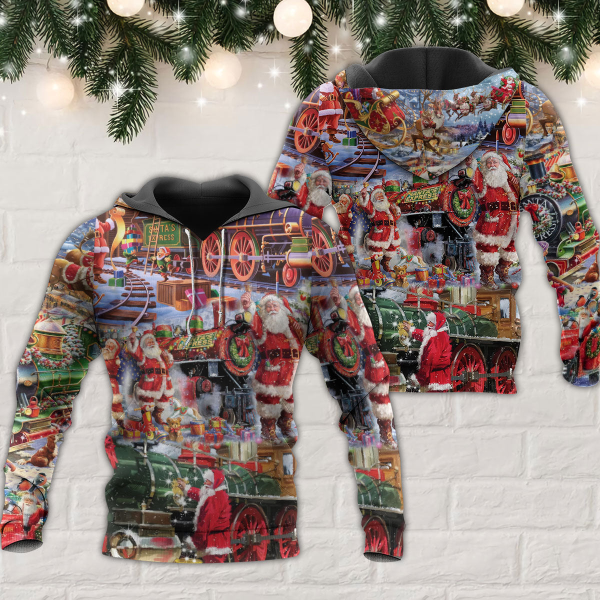 Christmas Joy Love Peace Family Hoodie For Seasonal Parties Casual Wear And Thoughtful Holiday Gifts