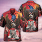 Veteran Boots Underestimate Hawaiian Shirt For Summer Vacation And Beach Travel