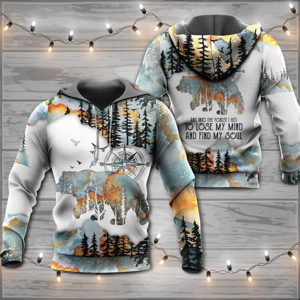 Camping Forest Escape Mind Free Hoodie For Hobby Inspired Style Outdoor Adventures And Comfort