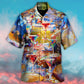 Cocktail Drinks Glass Awesome Hawaiian Shirt For Coastal Adventures And Warm Weather Wear