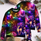 Christmas Reindeer Neon Light Sweater For Seasonal Parties Cozy Gatherings And Thoughtful Holiday Gifts