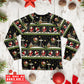 Santa Christmas Eve Adventure Long Sleeve Pajamas Set For Festive Sleepovers And Family Photos