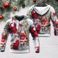 Christmas Santa Coming Hoodie For Seasonal Parties Casual Wear And Thoughtful Holiday Gifts