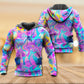 Hippie Mushroom Psychedelic Magical Eye Hoodie For Festival Adventures Daily Outfits And Gift Giving