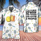 Tennis Beer Maybe People Hawaiian Shirt Pattern Detail For Summer Holidays And Outdoor Fun