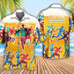 Beer Running Hawaiian Shirt For Summer Vacation And Beach Travel