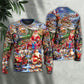 Christmas Joy Peace Family Laughter Sweater For Winter Celebrations Family Events And Thoughtful Gifting
