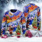 Christmas Santa Holiday Sweater For Festive Events Weekend Outings And Comfortable Winter Style