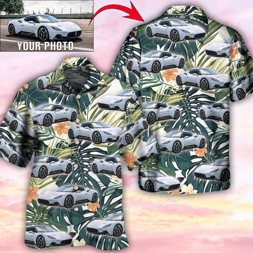 Car Various Custom Photo Hawaiian Shirt Pattern Detail For Summer Holidays And Outdoor Fun