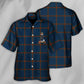 Badge Creative Pattern Hawaiian Shirt Pattern Detail For Vacation Style