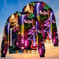 Christmas Guitar Tree Happy Glow Sweater For Festive Events Weekend Outings And Comfortable Winter Style