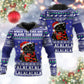 Black Funny Cat Wreck Tree Holiday Hoodie For Festive Family Moments Winter Wear And Holiday Gift Ideas