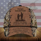 To My Daughter Personalized Camo Deer Hunting Gift Classic Cap For Festivals Vacations Outdoor Fun And Daily Comfort