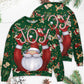 Christmas Santa Joyful Sweater For Winter Celebrations Family Events And Relaxed Seasonal Styling