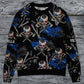 Viking Victory Sweater For Mythic Art Fans Travel Adventures And Distinctive Gifting