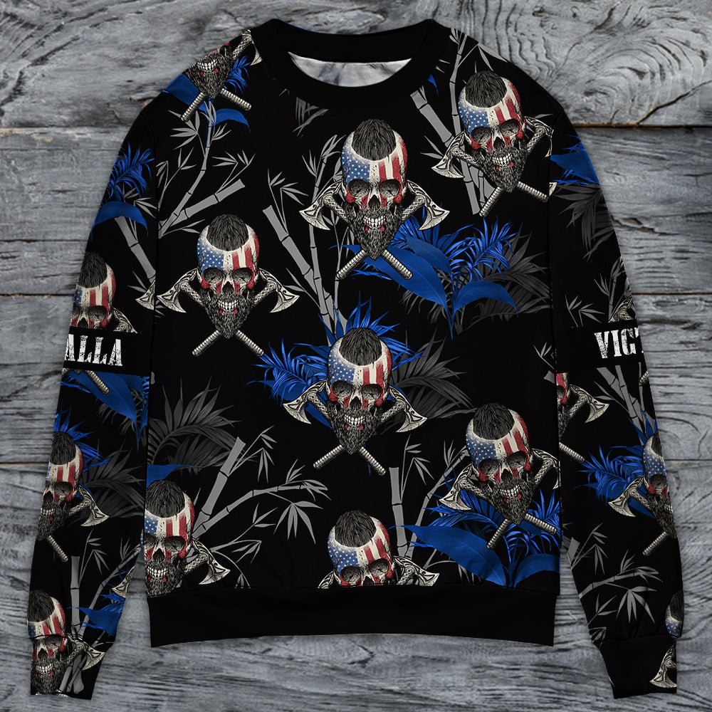 Viking Victory Sweater For Mythic Art Fans Travel Adventures And Distinctive Gifting