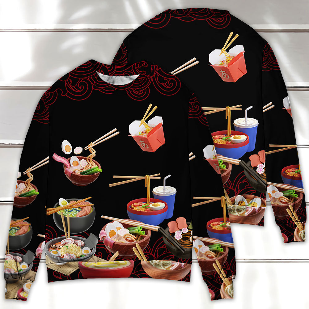 Ramen Fast Food Delicious Sweater For Everyday Outfits Seasonal Parties And Thoughtful Gifting