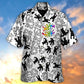 Rainbow Pride Proud Hawaiian Shirt Tropical Styling View For Coastal Travel
