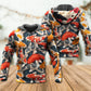 Colorful Koi Fish Hoodie For Fishing Trips Weekend Outings And Relaxed Casual Wear