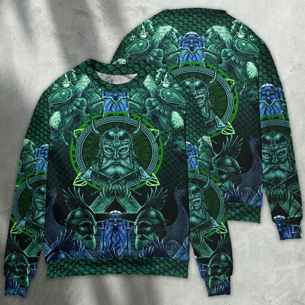 Viking See You In Valhalla Sweater For Historical Fantasy Fans Holidays And Relaxed Daily Style
