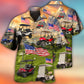 Car Golf Independence Day Club Hawaiian Shirt Artwork View For Weekend Travel And Beach Style