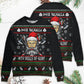 Christmas Valhalla Skull Of Glory Sweater For Holiday Travel Winter Outings And Cheerful Gift Giving