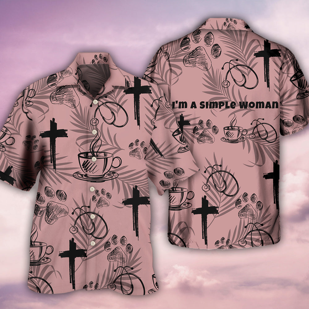 Coffee Faith Dog Health Hawaiian Shirt Artwork View For Weekend Travel And Beach Style