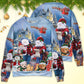 Christmas Family Snowman Happy Xmas Sweater For Festive Events Weekend Outings And Comfortable Winter Style