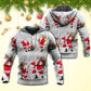 Christmas Santa Holiday Companion Hoodie For Winter Adventures Family Gatherings And Festive Everyday Style