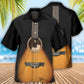 Woodland Guitar Music Hawaiian Shirt Artwork Detail For Tropical Trips And Casual Outings