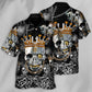 Skull Wrestling Chain Hawaiian Shirt Pattern View For Lightweight Everyday Style