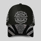 Firefighter Blood Metal Custom Classic Cap For Festivals Vacations Outdoor Fun And Daily Comfort